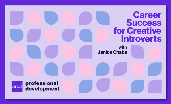 AIGA Career Success for Creative Introverts Branding AIGA Career Success for Creative Introverts Branding